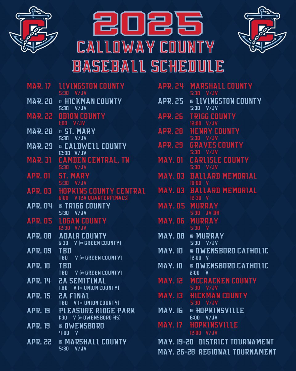 Calloway County Baseball tweet media