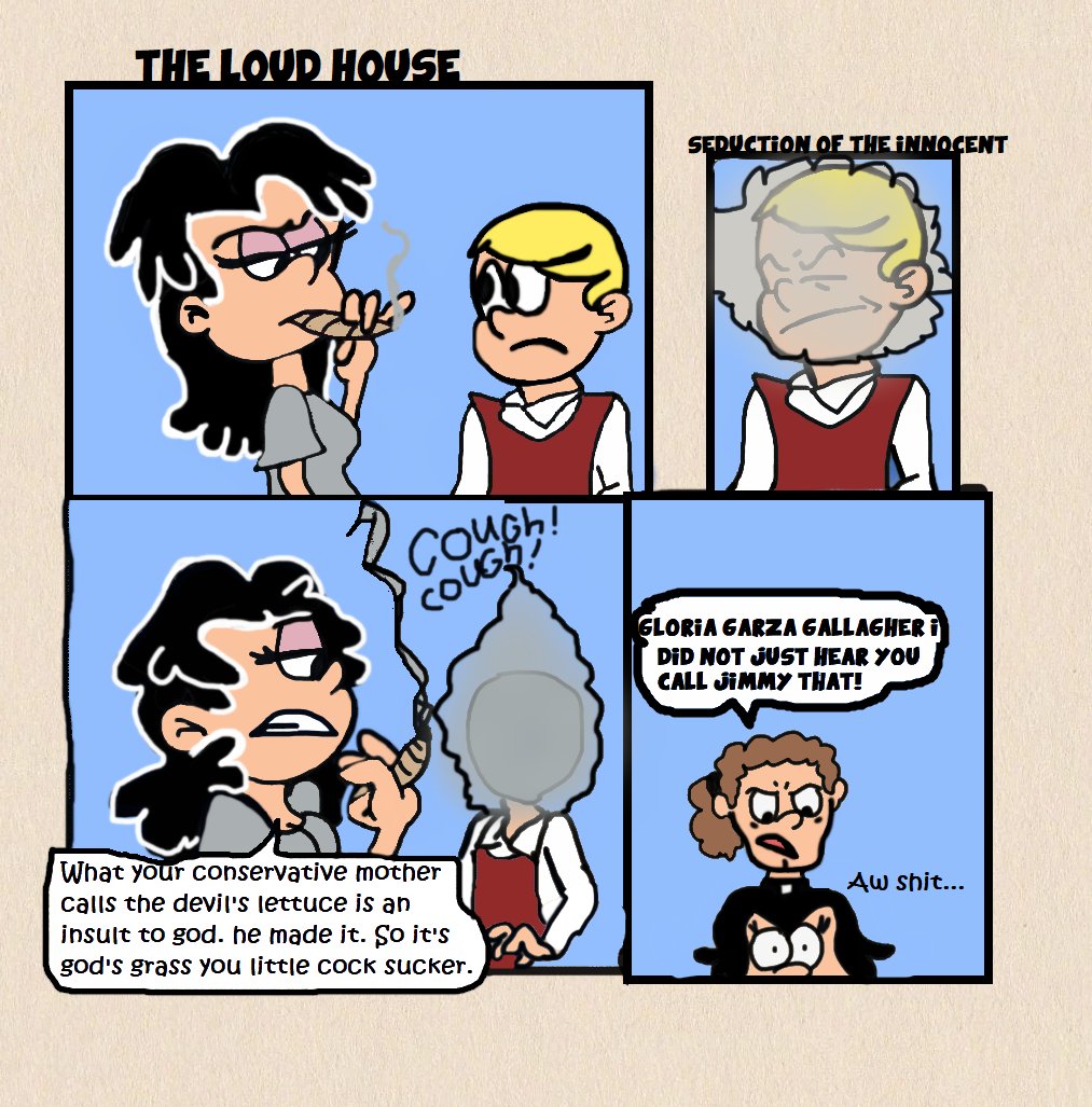 tmntfan1985's tweet photo. SEDUCTION OF THE INNOCENT page 16
#TheLoudHouse #chunkmonk #samsharp https://t.co/7N5u97K1MK