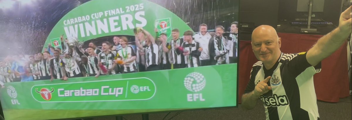 Vi gratulerar Giganten och Newcastle United till Ligacupen.