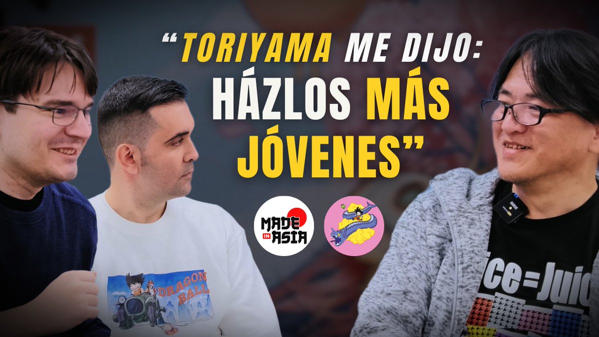 Ya disponible

Nuestra ENTREVISTA A KATSUYOSHI NAKATSURU 

Ojalá podáis disfrutarla tanto, como nosotros en hacerla

youtu.be/vhlcSbVZnpY?si…