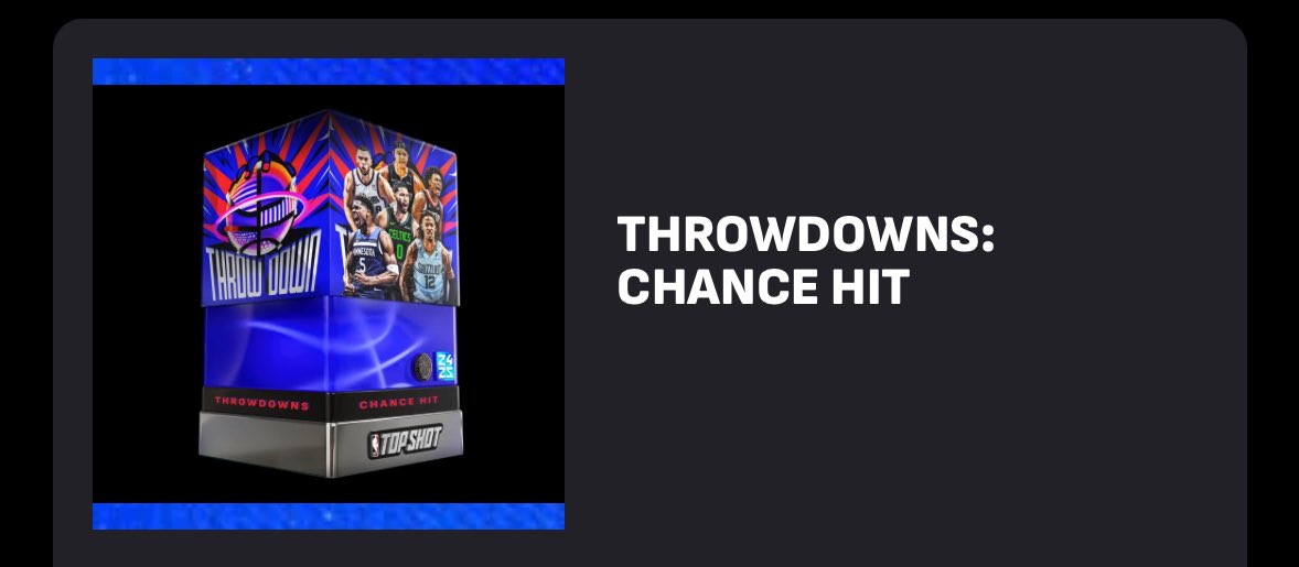 Banana_Mac_'s tweet photo. 🚨1 HOUR GIVEAWAY🚨

Enter to win a Throwdowns TT pack! 

Repost 🔁
Follow ➕

⏱️ 7:00pm EST - 03/16/25 https://t.co/VEe94eoNKe