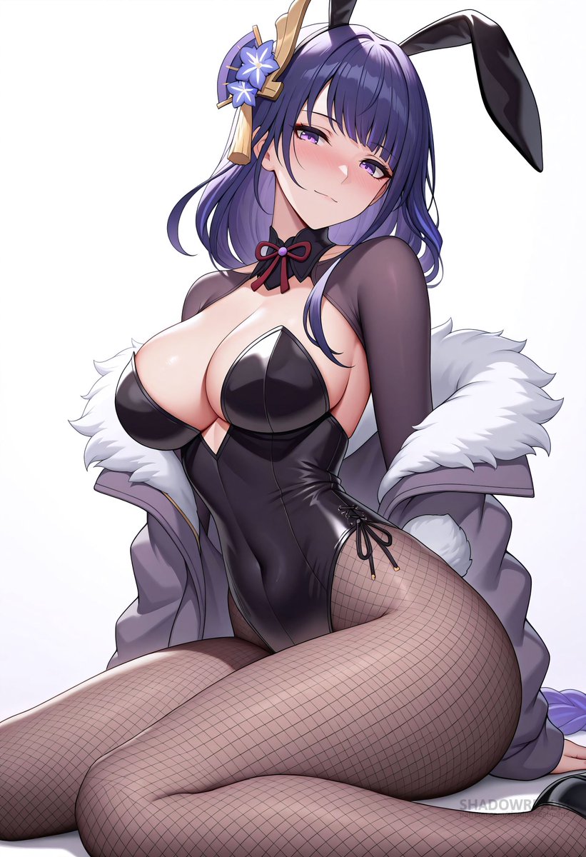 AsuraTheSecond's tweet photo. Raiden Shogun 🐰 https://t.co/4kRgiBHcF3