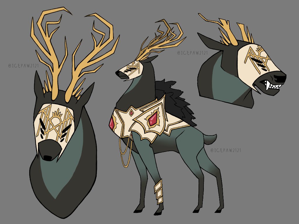 icepaw2121's tweet photo. Behold, an offering. Vessel as a deer, Veer if you will #sleeptoken #sleeptokenart #EvenInArcadia #emergence https://t.co/uWmjvidesc