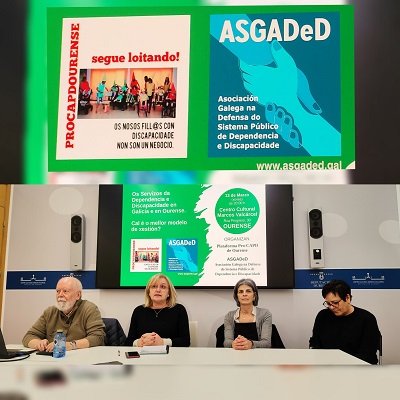 Boa acollida da presentación en Ourense da ASGADeD.