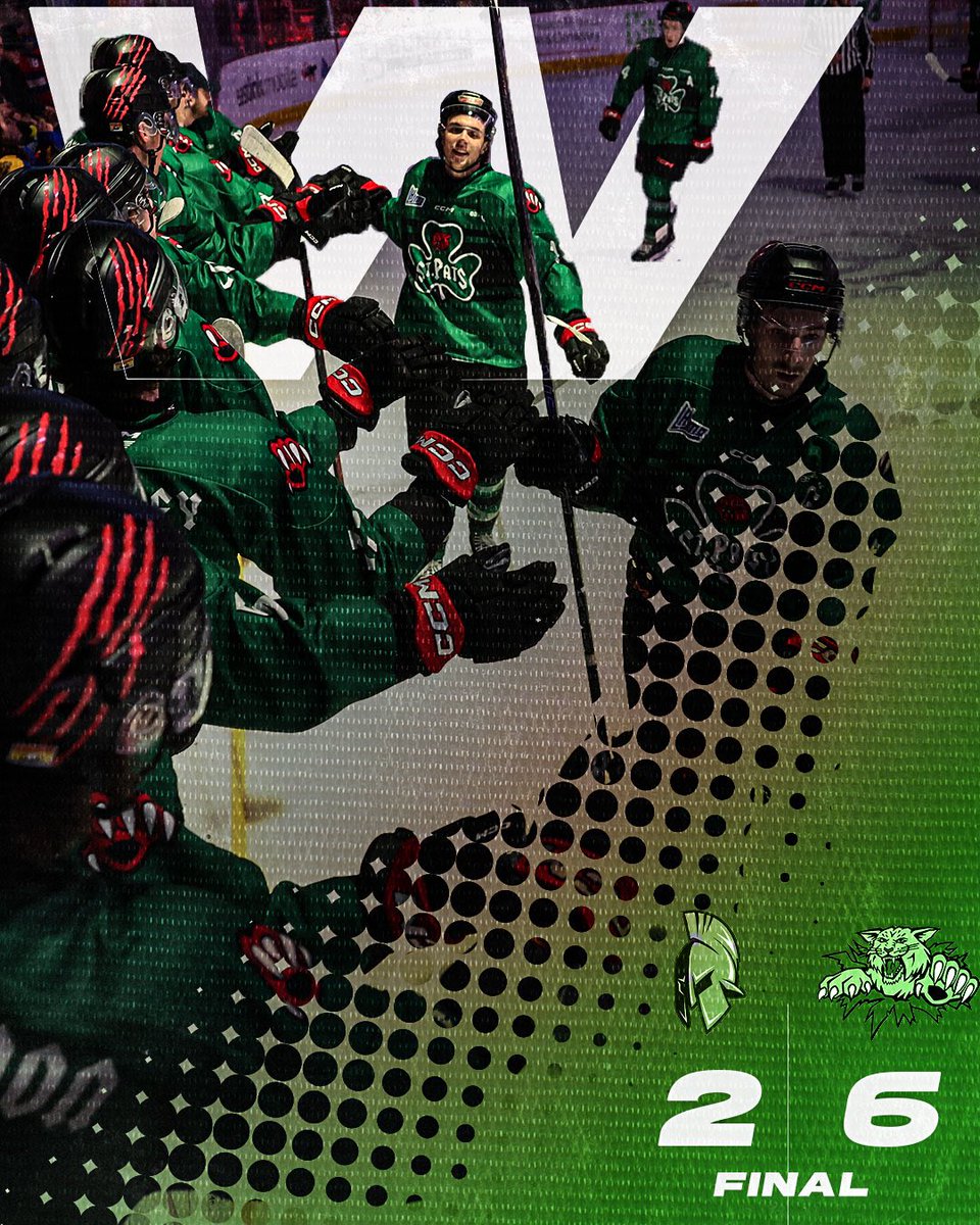 MonctonWildcast's tweet photo. Wildcat make it a bakers dozen with a victory over Bathurst this afternoon! 

⭐️⭐️⭐️ - Vidicek (1G-3A) 
 ⭐️⭐️ - Mercier (2G)
 ⭐️ - Sumpf (2G) 

Next up - vs Halifax (Friday at 7pm)

#ANewEra #DefendTheDen #JGS #JoinTheHunt #ABvsMON

📸 - @DanielStLouis https://t.co/OPCfQeDsTg