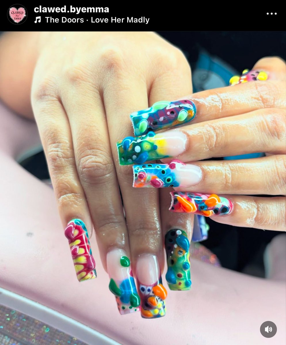 DUUMPTRUCK_'s tweet photo. My new #NailSet go crazyyyyy https://t.co/s7H4EvqttM