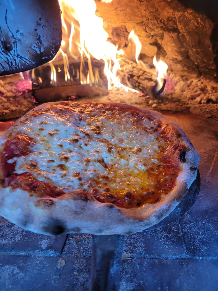 Sunday night pizzas at Dermano's. Went down well.