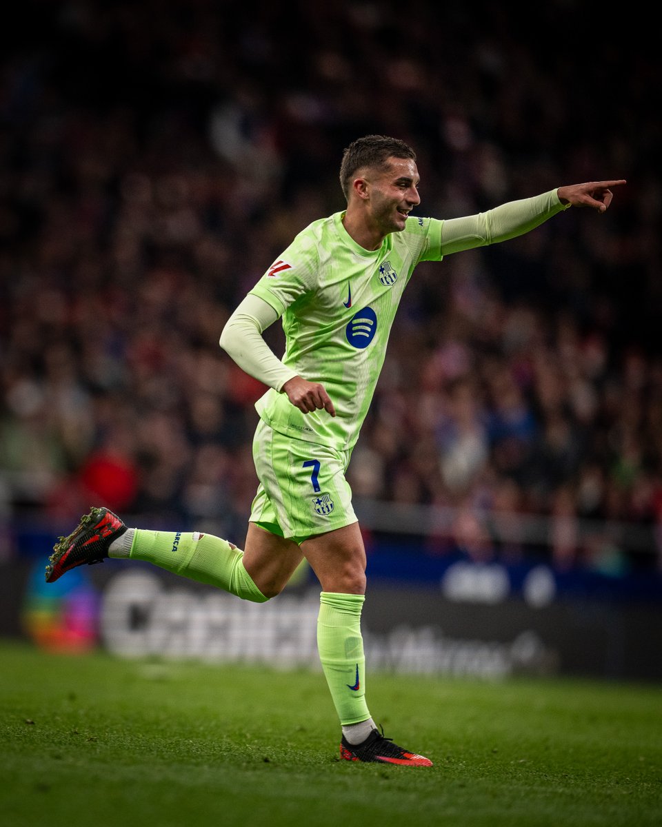 Ferran nos señala el liderato.