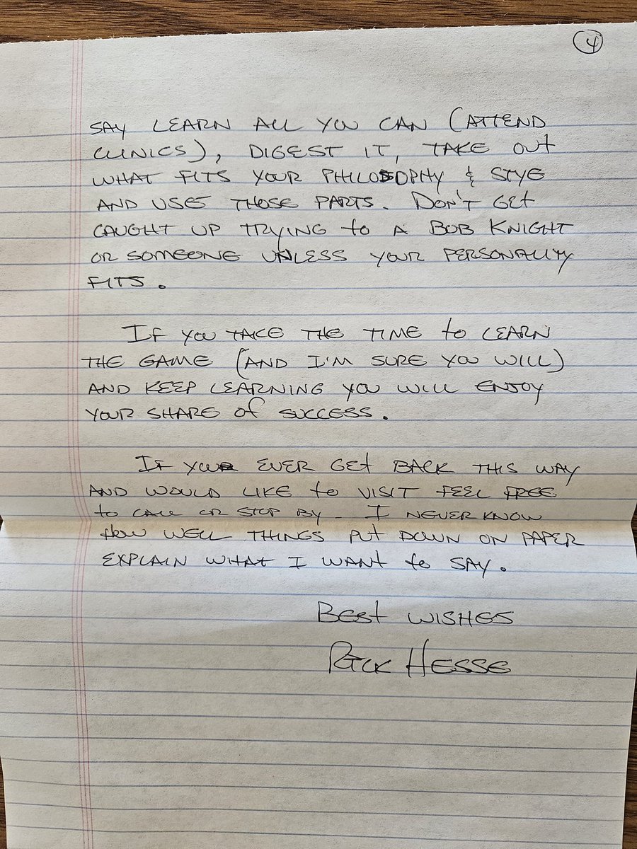 <a href="/mrhesse/">Joe Hesse</a> just found this letter i told you about a while ago. Grateful to your dad and the time he took to write this and send me packets of information.