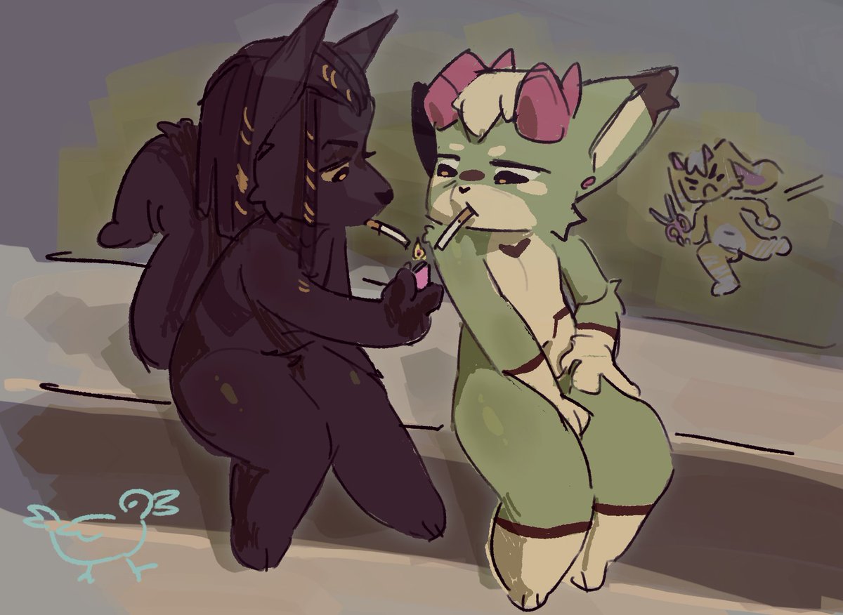 Some recent doodles ! (The stinky dude is <a href="/pen_toonz/">■PeNИ ˖♡˖ ГооиZ■</a> )