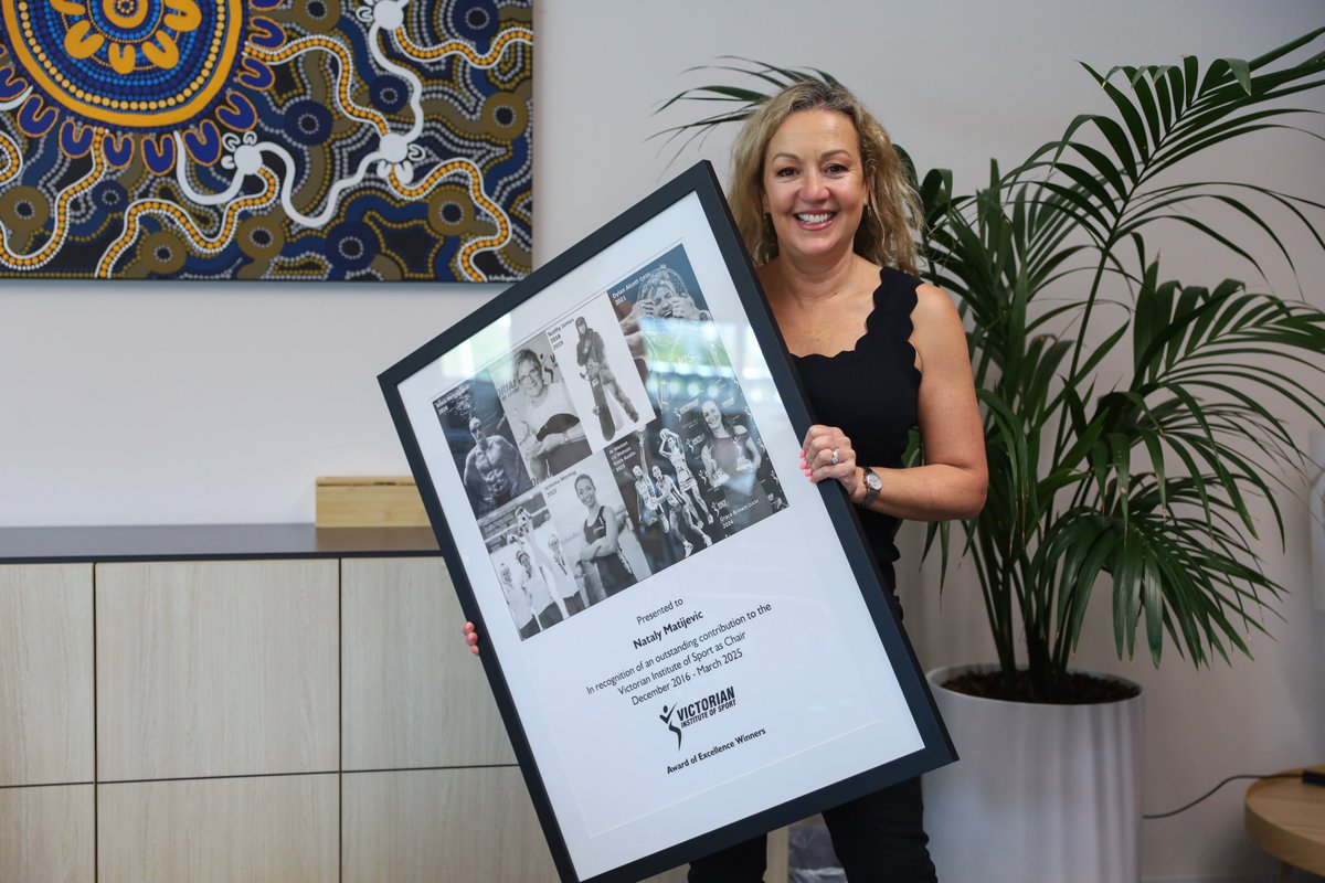 Victorian Institute of Sport (@vicinstsport) on Twitter photo After nine years on the VIS Board of Directors and seven as Chair, the VIS congratulates <a href="/NatalyMatijevic/">Nataly Matijevic</a> who has stepped down from her role on 15 March 2025, after significant leadership and strategic contributions to the organisation.
Read more ▶️ vis.org.au/news/2025/03/v… After nine years on the VIS Board of Directors and seven as Chair, the VIS congratulates <a href="/NatalyMatijevic/">Nataly Matijevic</a> who has stepped down from her role on 15 March 2025, after significant leadership and strategic contributions to the organisation.
Read more ▶️ vis.org.au/news/2025/03/v…