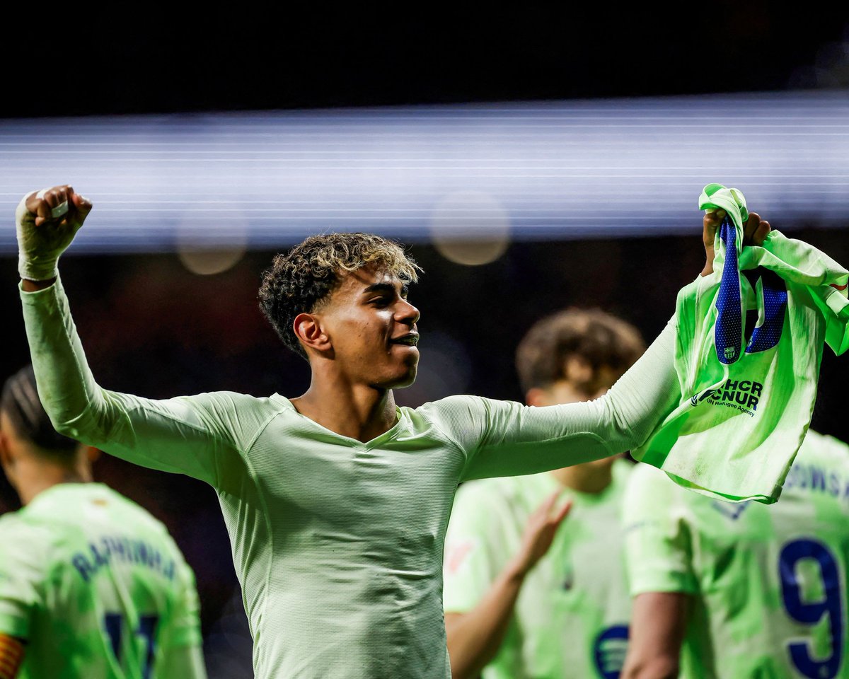 45'– Atlético Madrid 1-0 Barcelona
70'– Atlético Madrid 2-0 Barcelona
72'– Atlético Madrid 2-1 Barcelona
78'– Atlético Madrid 2-2 Barcelona
92'– Atlético Madrid 2-3 Barcelona
98'– Atlético Madrid 2-4 Barcelona

Triunfo que puede valer un campeonato.