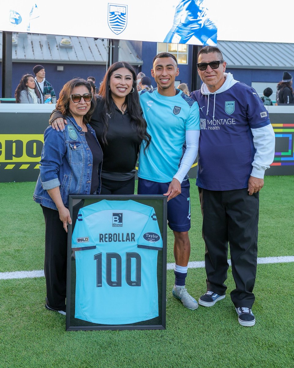 Last night, Watsonville native <a href="/adrianrebollar_/">adrian</a> was honored for eclipsing 100 appearances for his hometown club. 

Congratulations, Adrian!