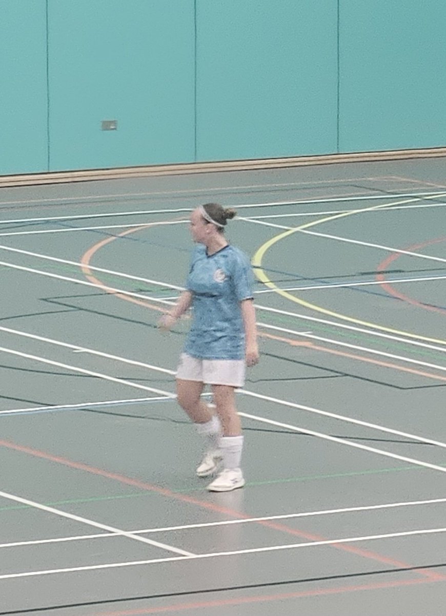 First Futsal game back for <a href="/ellieg1506/">Ellie</a> and loved it 💙 <a href="/futsalescocia/">Futsal Escocia</a>