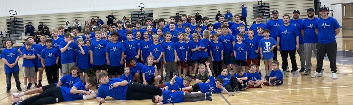 devils_football's tweet photo. Big thank you to all our attendees for our youth clinic. Shout out to the players who helped run the drills and a thank you to all the parents for signing the kids up for today. All in all we had over 70 kids show up. 

Go Big Blue!!! https://t.co/hvzDfHwcE2