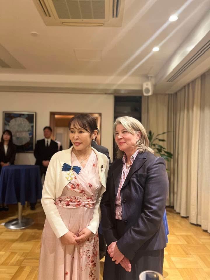 先日、フィンランド国🇫🇮より勲章🎖️を授与されました