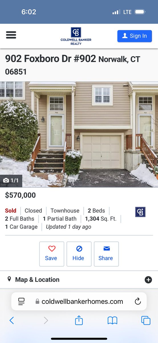 refi_guy's tweet photo. Closed as closing attorney 902 Foxboro Drive Norwalk CT condo for $570,000 w/ Coldwell Banker…congrats to my client purchasers 😉👍 https://t.co/VMp65RdI3V