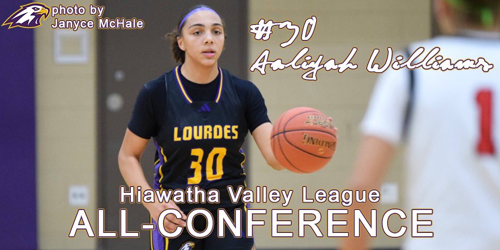 Congratulations <a href="/Aaliyahwjm3/">Aaliyah Williams</a> on your HVL All-Conference selection! 🦅