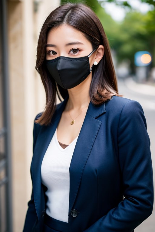 #ゆな윤아AI #AI女子図鑑 #AIグラビア #韓国 #マスク