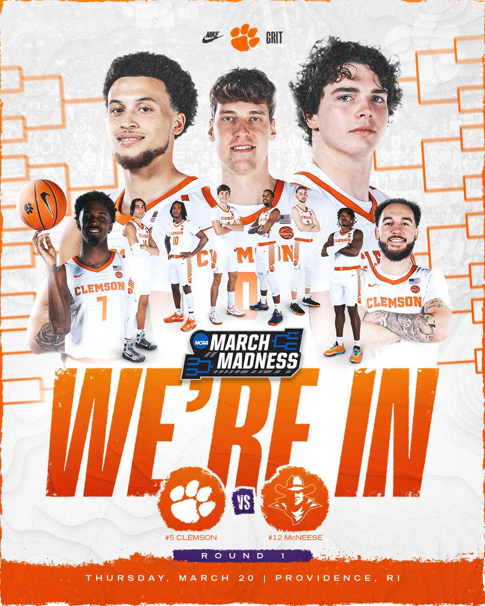 WE’RE IN!!

#ClemsonGRIT