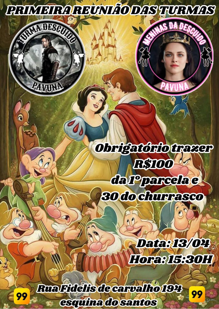 Vagas abertas 🎭