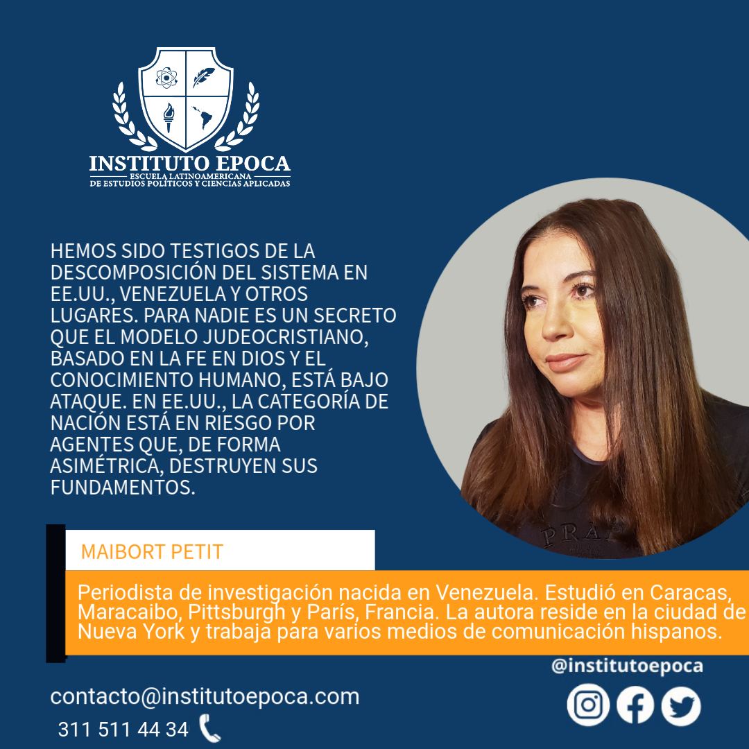 Maibort Petit - Periodista de investigación nacida en Venezuela

Visita nuestra pagina web para mas contenido 📷
O ingresa al link de nuestro perfil institutoepoca.com

Contáctanos 📷: 311 511 44 34

#EPOCA #institutoepoca #cienciassociales #cienciapolítica #bioetica