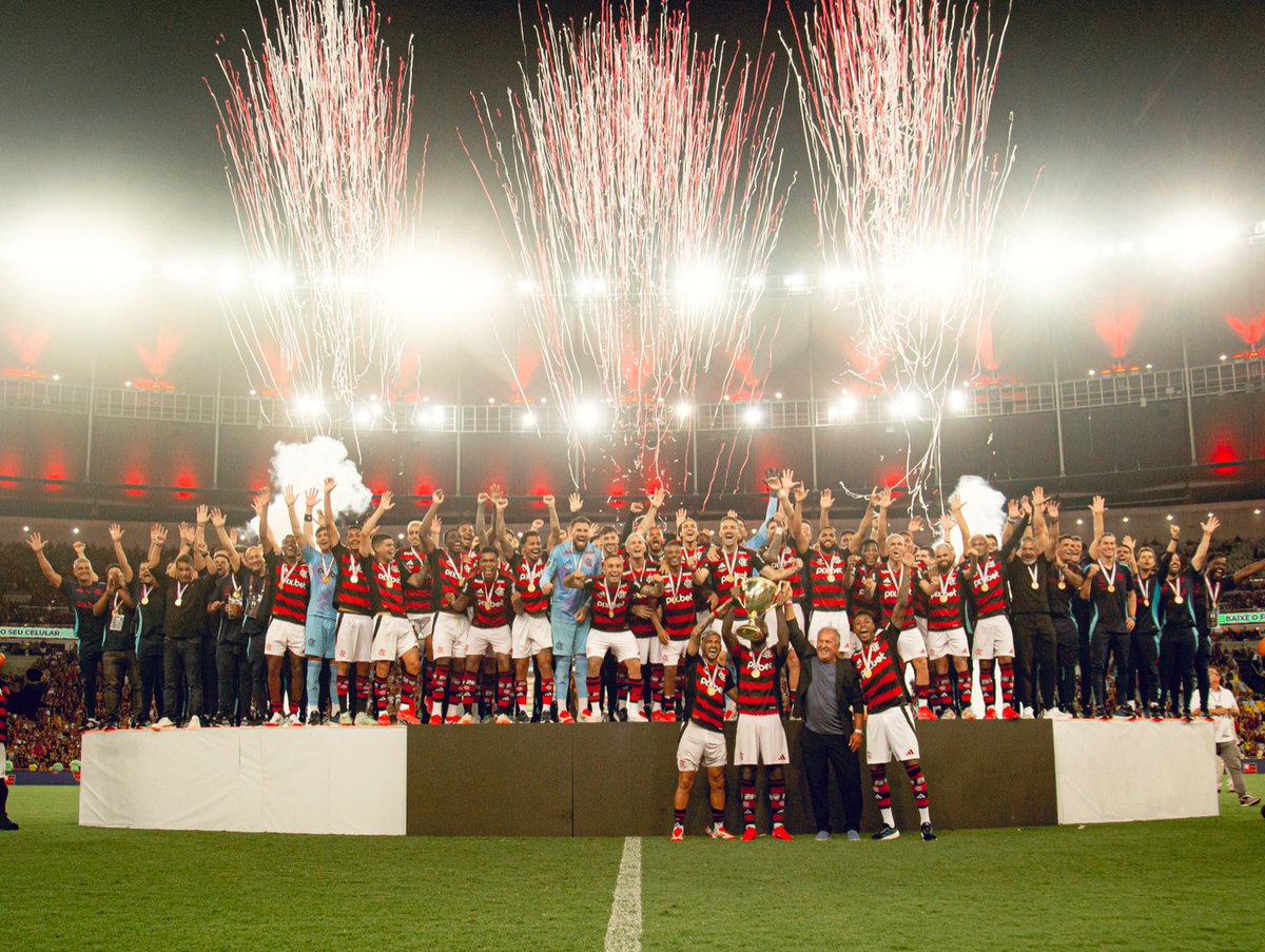 Flamengo_es's tweet photo. CAMPEÓN CARIOCA 2025🏆❤️ https://t.co/GPyyZAgDiN
