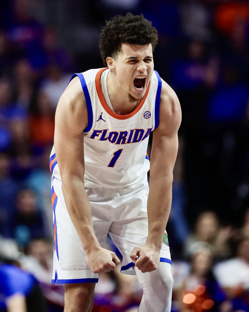 BleacherReport's tweet image. FLORIDA IS YOUR NO. 1 SEED IN THE WEST REGION ๐
SEC Champs โ
Next up, the BIG DANCE ๐๏ธ
#MarchMadness