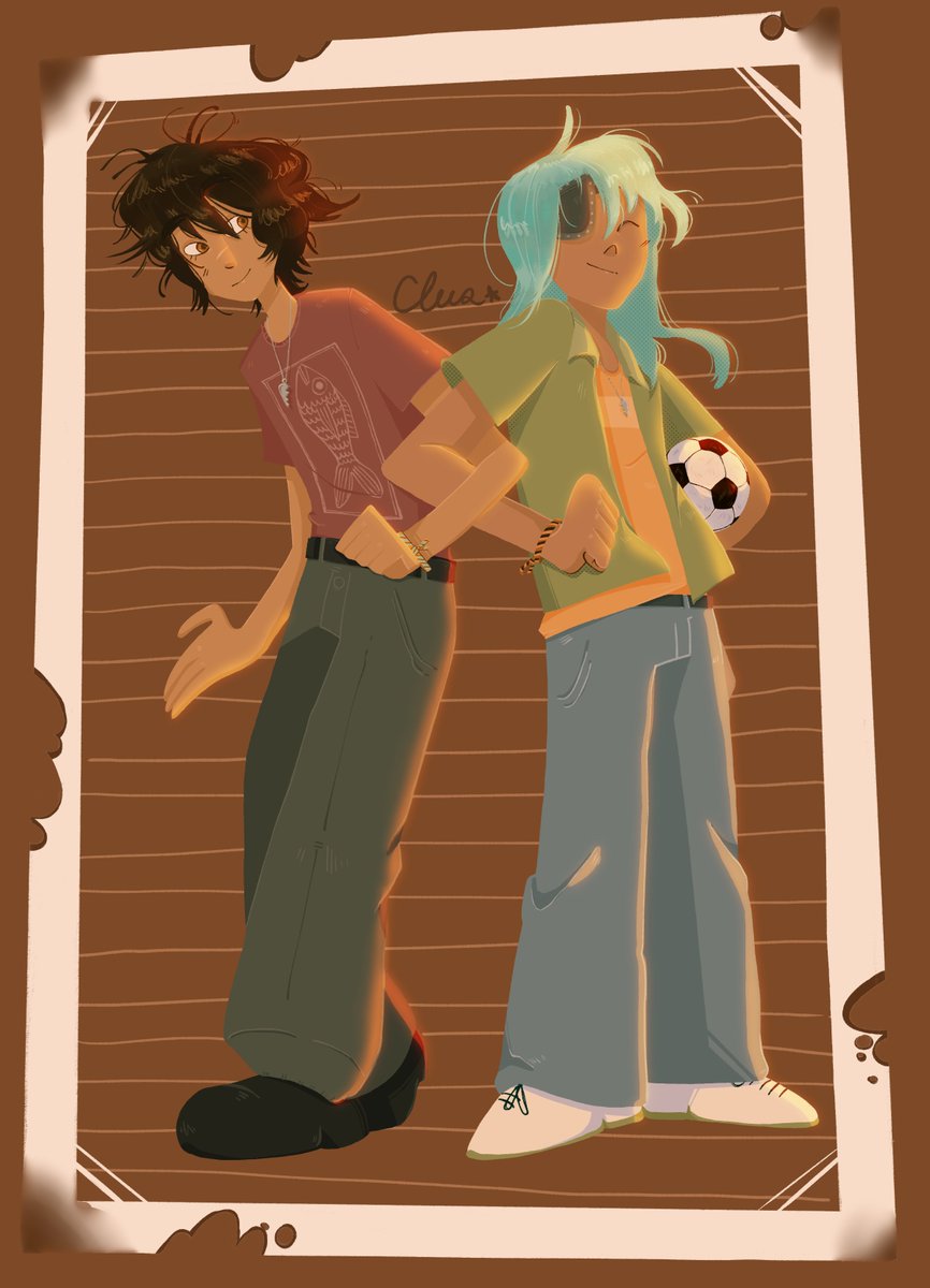 Sasha et david les potes à la compote pour la route du sacre de RG !!! 5 minutes après ils se sont battus