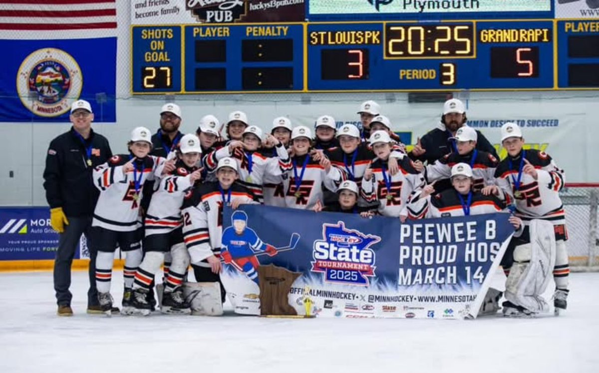 CONGRATS to our Peewee B1 Orange Team - STATE CHAMPS!!!!!