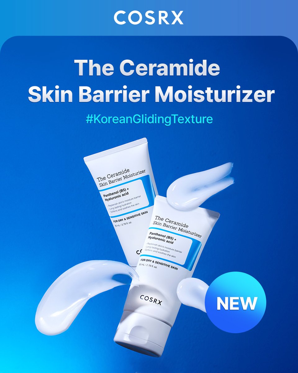 💙Now available at cosrx.com 🏄🛫