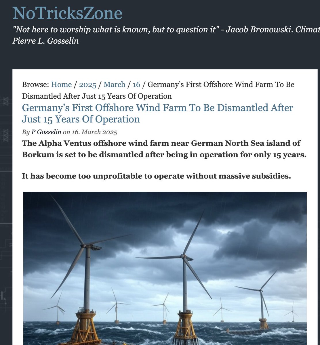 TomANelson's tweet photo. "Put up a wind turbine once, then get free energy forever!" update https://t.co/fTsQo2sNAh