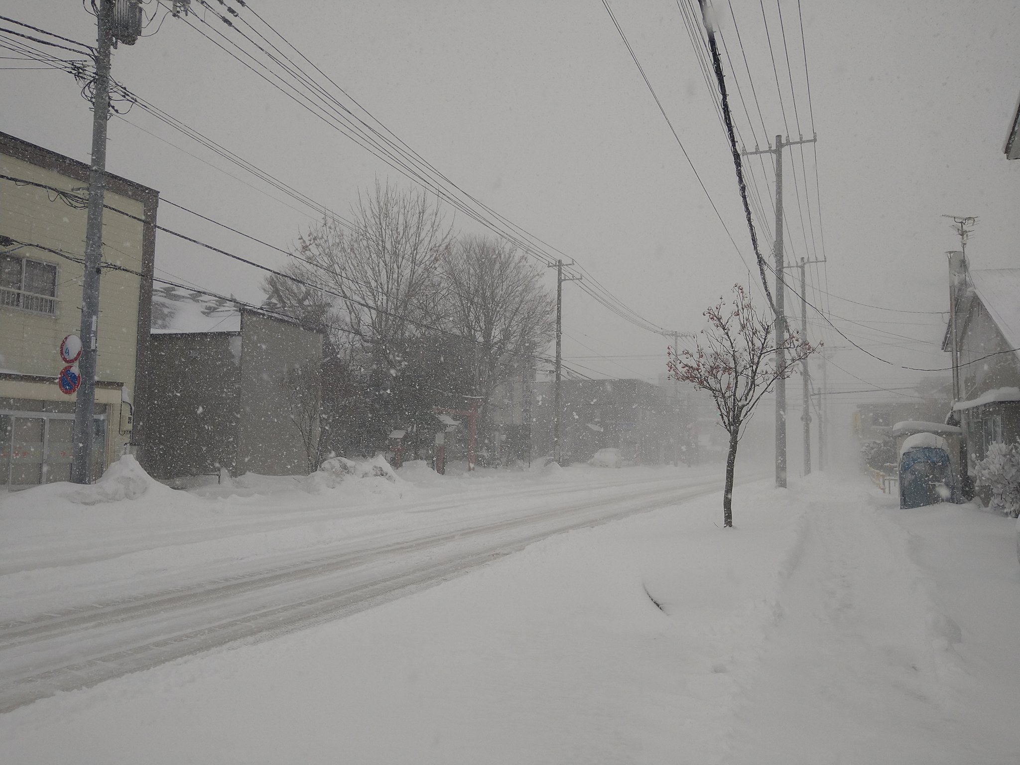 雪！ 夜道雪のちょっと寄り道」 夢にまでみたカワサキのニーハン4発