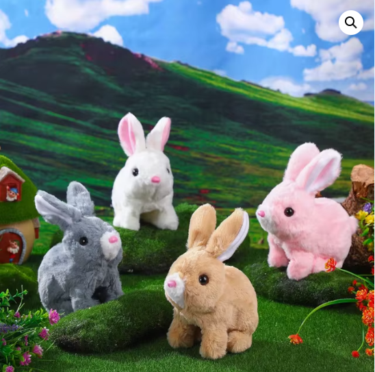kiddogearhub's tweet photo. 🐰 Meet the Cutest Hopping Bunny! 
No mess, just fun! This Interactive Bunny hops, twitches its ears &amp; wiggles—just like a real one! 🥰
🎁 Limited Stock! Order now!👉 https://t.co/2Wu3UZiLYR…
#HoppingBunny #EasterGift https://t.co/CMc9RDwzql