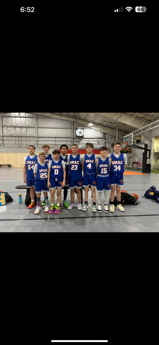 Sunday bracket winner!   Proud of these young guys focus today!