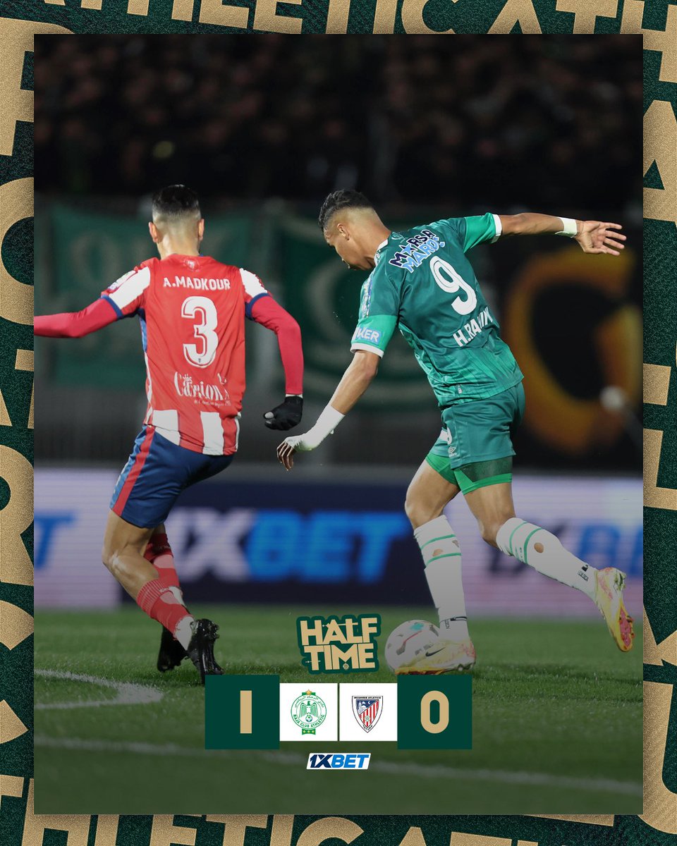 RCAofficiel's tweet photo. Ahead at the break thanks to Rahimi’s excellent finish 🙌💚
#RCAMAT 1️⃣-0️⃣ #DimaRaja https://t.co/Fg7SvG50QL