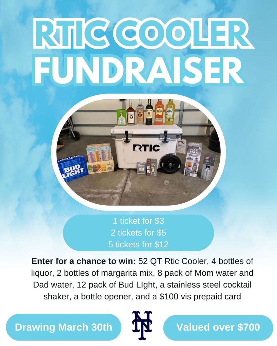 Starting today through March 29th we will be selling raffle tickets!
1 ticket for $3
2 tickets for $5
5 tickets for $12
This will help provide tix for our players to attend WCWS games in OKC this summer!!
To enter contact the player you know OR message us here on our Socials!!!