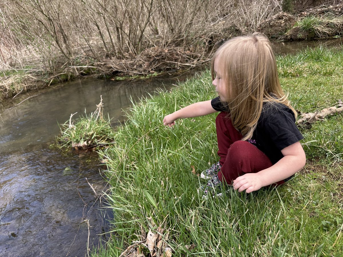 It was a good day for a long walk and some “fishing” 🌤️♥️