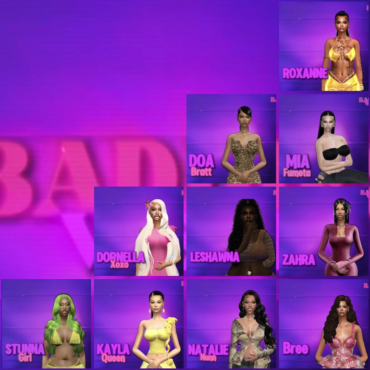 mes préf dans  #BADDIESWEST <a href="/RoxannePrz/">Roxanne Perez</a> belle découverte 🫶 <a href="/BrattDoa/">Doa Bratt</a> la reine et ma go <a href="/FumetaMia/">ℳ𝓲𝓪 🧚🏻‍♀️</a>