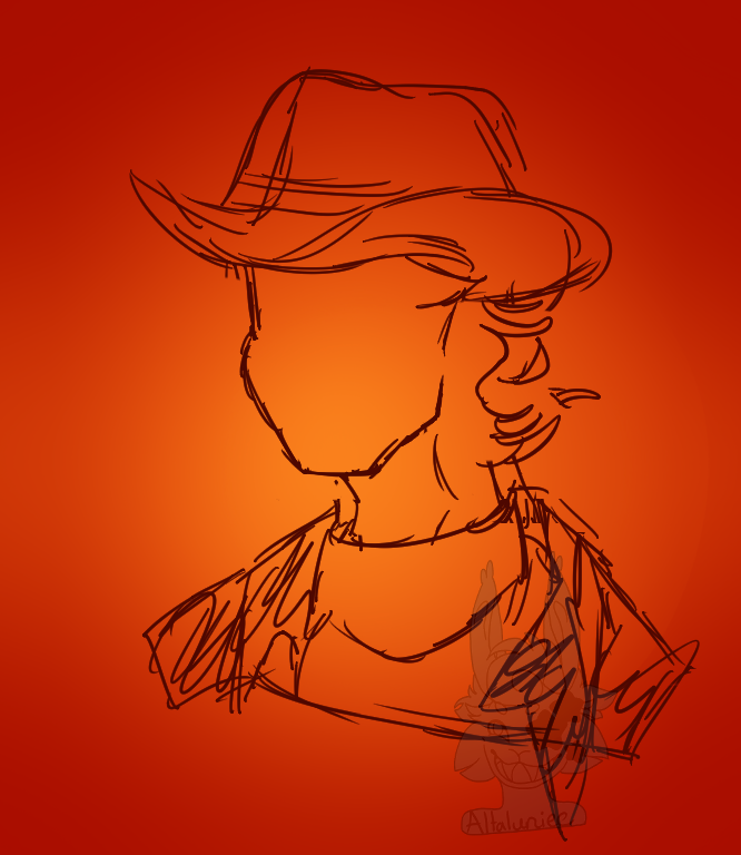 Altaluniee's tweet image. A couple of the sketches I did as gifts for @Pirxyl as apart of my sketch practice! I love doodling their characters