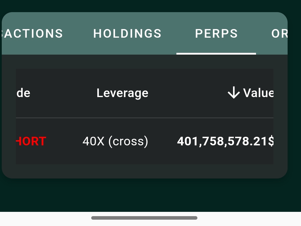 MrD_unreal's tweet photo. Xác nhận 100% Whale đó là Trump Family nhé

+ Có 3 nguồn khác nhau buff tiền cho Whale bắn market
+ Volume khủng, dám đấm bias 1 chiều không cần Hedge
+ Có nhiều hàng, cả tiền lẫn $Btc để muốn giá xuống thì xuống, lên thì lên
+ Hôm qua Whale này vác hơn 1300 $Btc lên xả ngon ở sau khi đã nâng Volume từ 370M$ lên 411M$ và đồng thời còn kê thêm Limit 1110 $Btc để chống giật giá ở 84000$

Như 1 Mms cỡ bự phải ngang #Binance hoặc hơn

Lưu gấp ví này và các bạn hãy truy các hoạt động có liên quan, mình tin chắc chắn các bạn sẽ không muốn bỏ lỡ

Check: https://t.co/WHaNrP0Tld

Hi vọng các bạn thích bài viết này

Nếu thấy hay, đừng quên để lại cho mình 1 tim nhé✍️