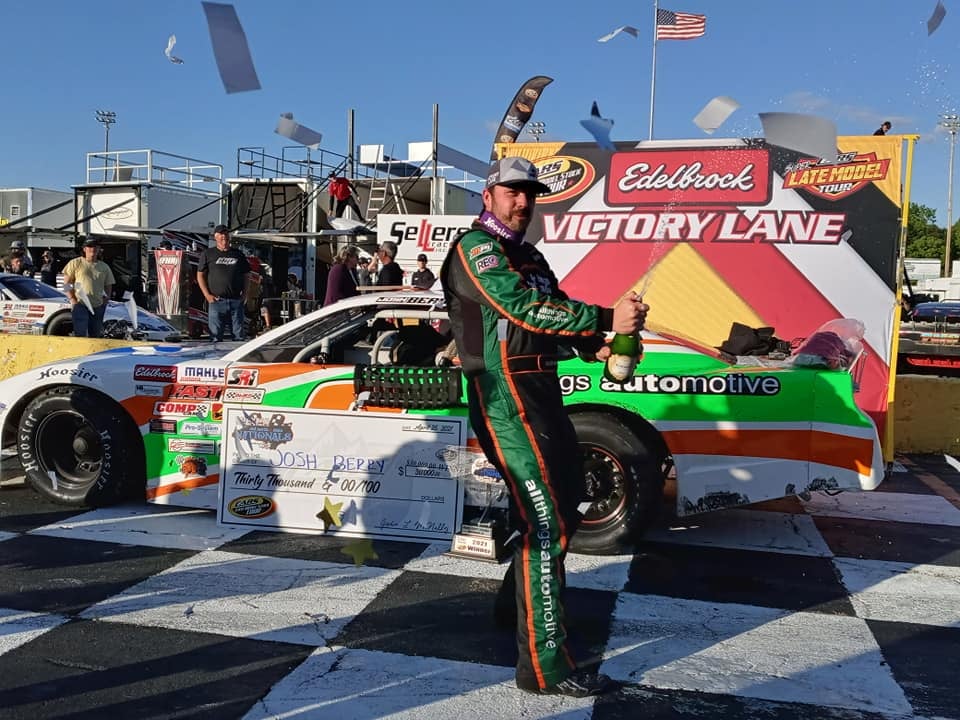 From Late Model Stocks to <a href="/NASCAR/">NASCAR</a> Cup Series victory lane for the oldest active team in NASCAR. Congratulations <a href="/joshberry/">Josh Berry</a> and the entire <a href="/woodbrothers21/">Wood Brothers Racing</a> organization!