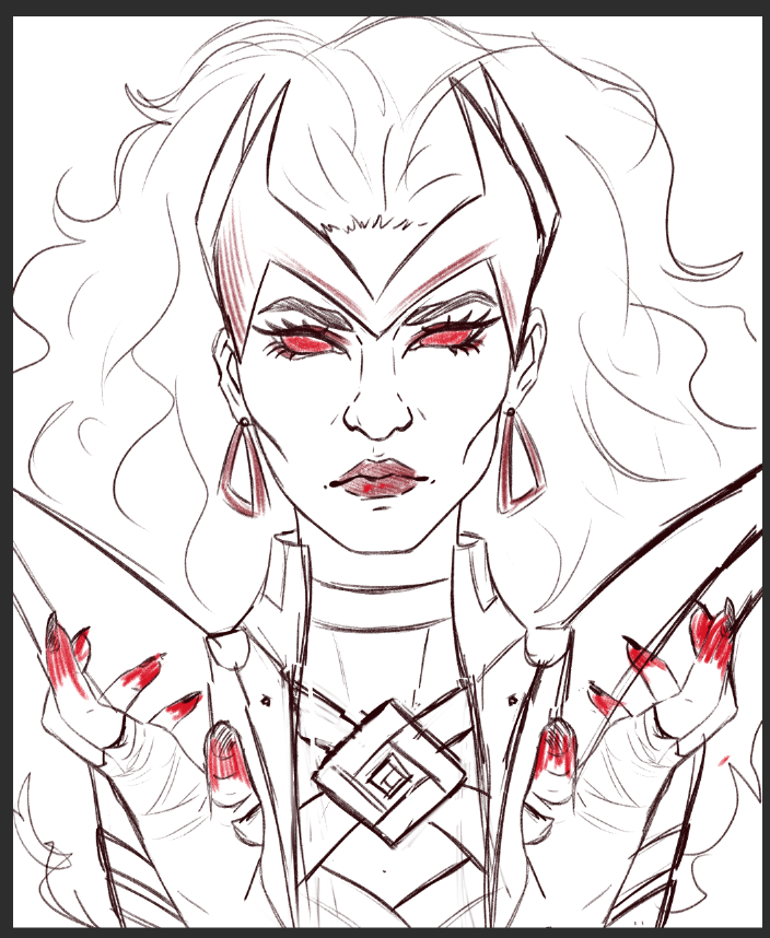 i think Wanda is neat (wip)
#MarvelRivals #ScarletWitch #art