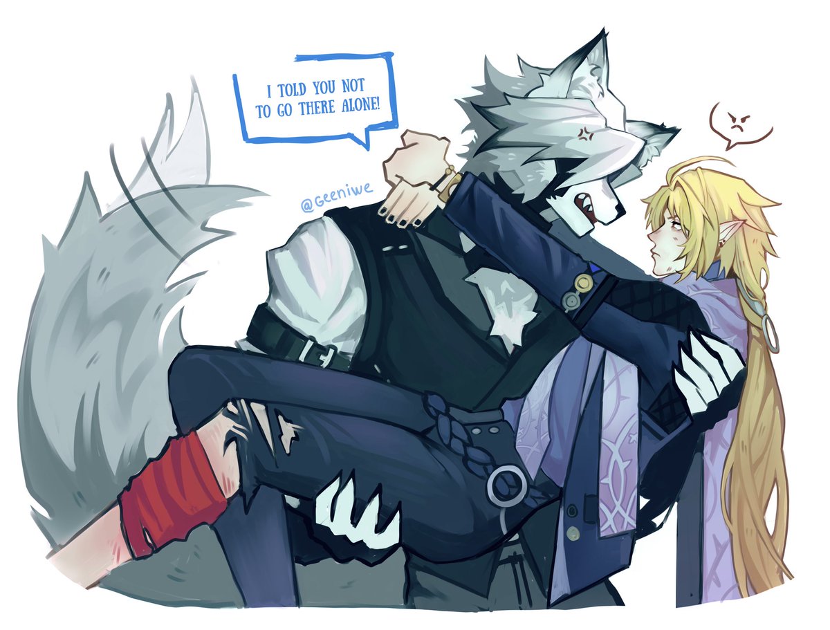 geeniwe's tweet image. #Lycaon #HugoVlad #crownwolf #lycahugo