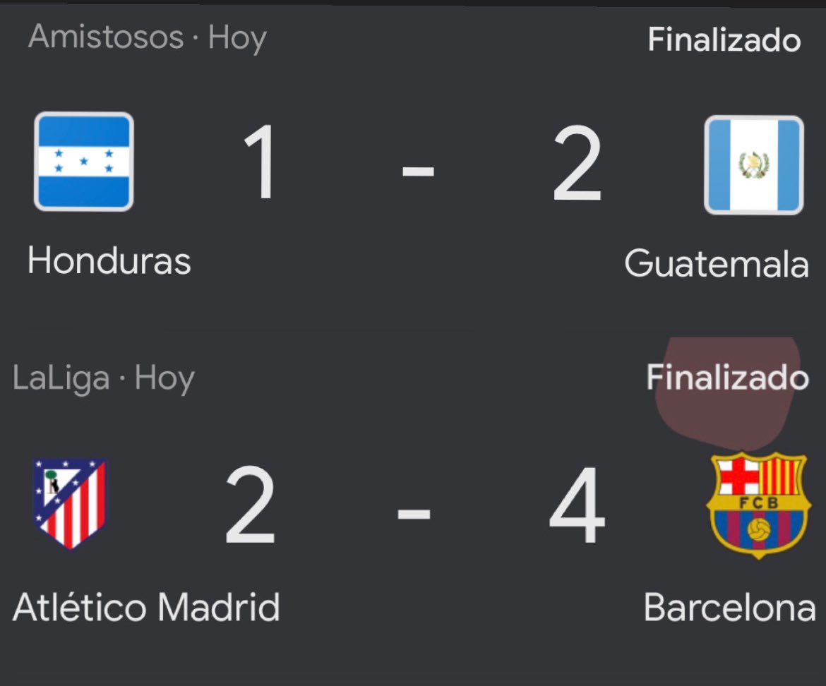Cule_GT's tweet photo. Hoy ganó el mejor equipo del mundo y ganó la mejor selección del mundo. Hoy simplemente ganó el fútbol 🚬 https://t.co/F7BZ3cXMGT