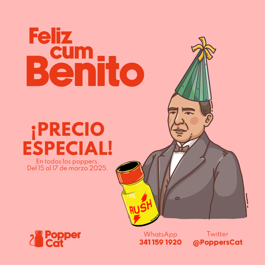PoppersCat's tweet photo. Disfruta el puente con esta promo y celebra al estilo de don Benito… sin límites y con popper.

#PopperCat #CiudadGuzmán #CdGuzmán

Haz tu pedido en WhatsApp https://t.co/0aNG7u33tE https://t.co/VpnuGYHP0y
