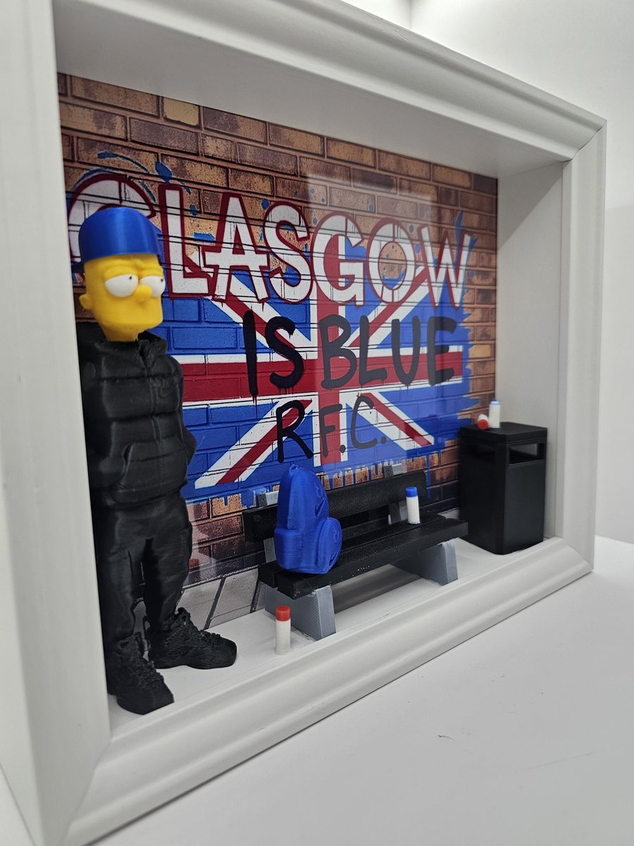zerocooldel's tweet photo. Thought after today's result I should get this new frame finished for my wifes business. 
Like @ridvan_yilmaz2 says Glasgow is Blue
#RangersFC #Rangers #rangersfamily https://t.co/YP0nWrdKLn