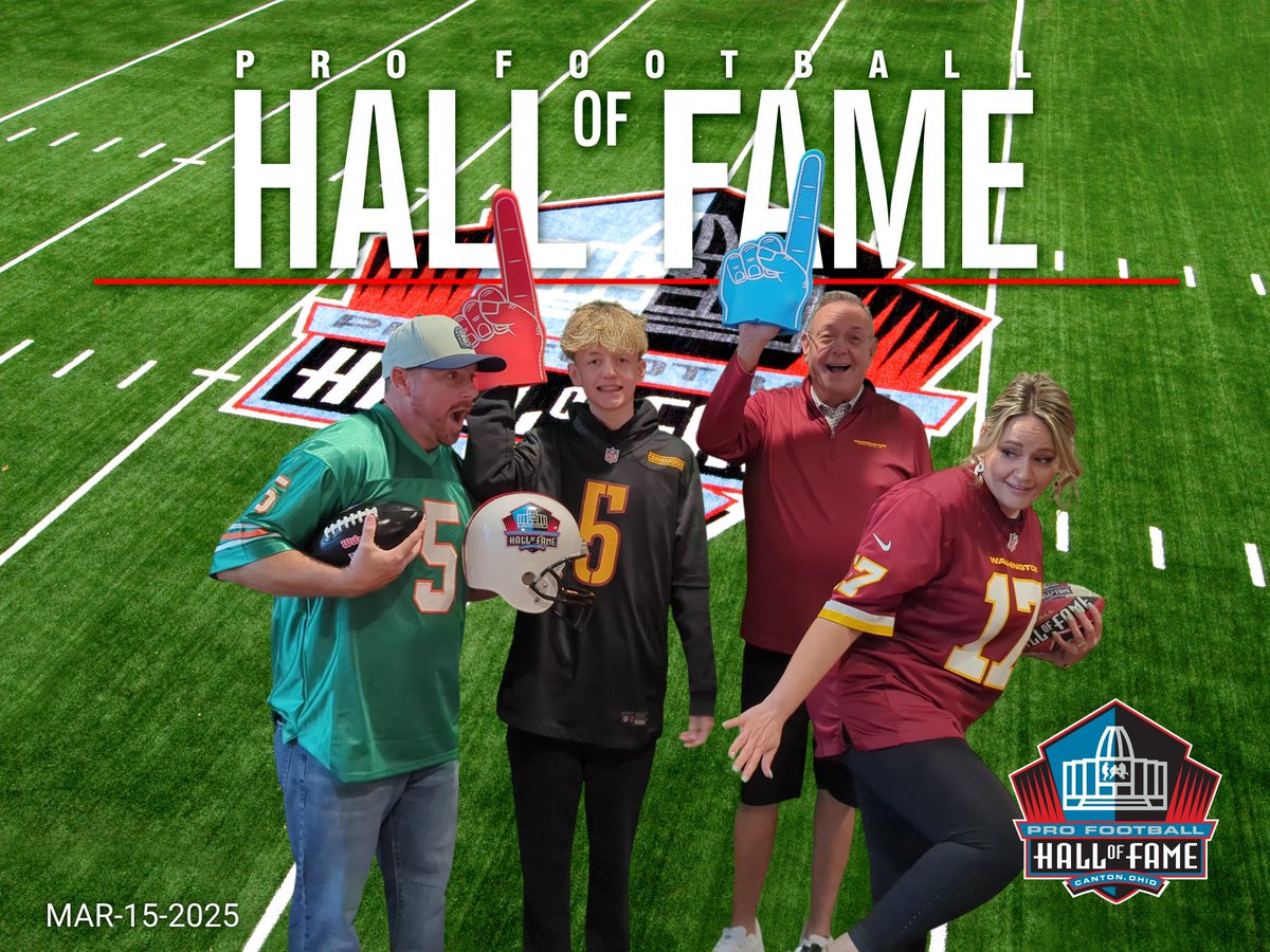 ashjane233's tweet photo. #NFL #NFLHOF #Canton #Family #Memories #BucketList #HTTR #RaiseHail #JD5 #ScaryTerry #Finkle #LacesOut #ThreeGenerations 🏈🥰 https://t.co/XQr8MaoE3F