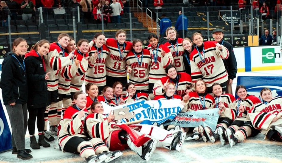 MIAA (@miaa033) on Twitter photo Congratulations to the 2025 MIAA Girls Ice Hockey Division 1 state champion: Hingham High School
<a href="/HarbormenNews/">HinghamHSAthletics</a> <a href="/harborwomen/">Hingham Harborwomen Hockey</a> Congratulations to the 2025 MIAA Girls Ice Hockey Division 1 state champion: Hingham High School
<a href="/HarbormenNews/">HinghamHSAthletics</a> <a href="/harborwomen/">Hingham Harborwomen Hockey</a>