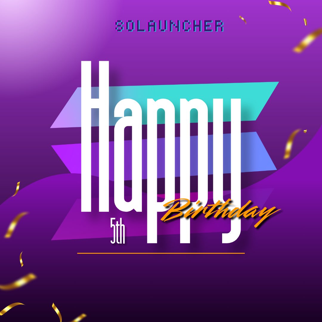 SoLauncherTool's tweet image. Five incredible years of @solana! At Solauncher, we’re thrilled to build on your visionary network. Here’s to pushing boundaries together! 🌟
